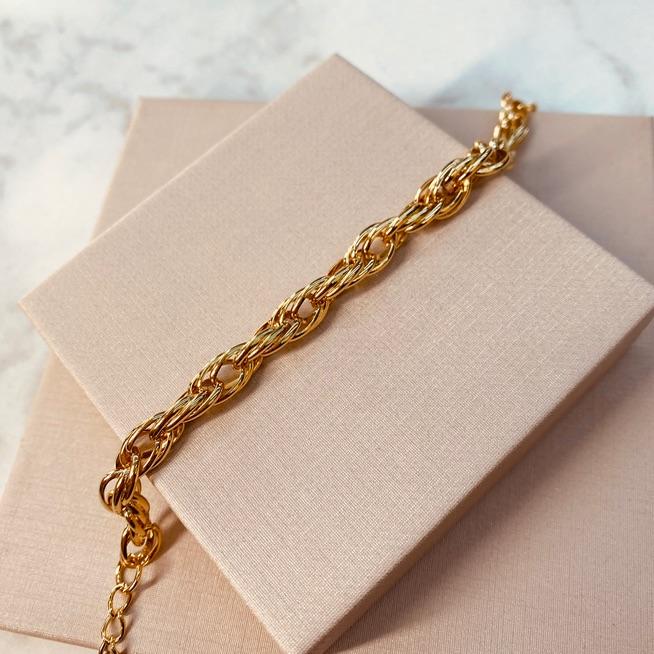 PL OURO ELOS TRANÇADOS