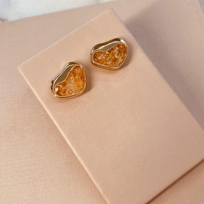 BR OURO CORACAO CITRINO FRAGMENTOS