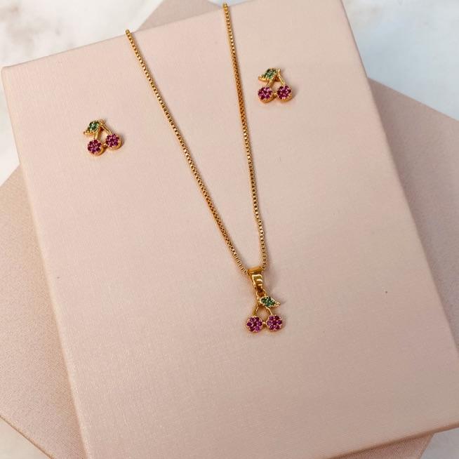 CJ OURO CEREJA INFANTIL