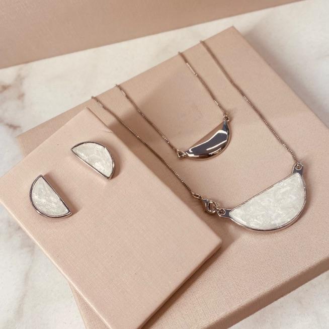 CJ PRATA MEIA LUA SELENITA FRAGMENTO