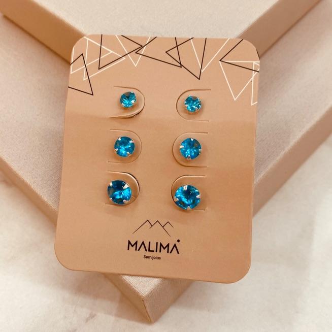 TR PRATA PONTO DE LUZ AZUL MARINHO ESCURO