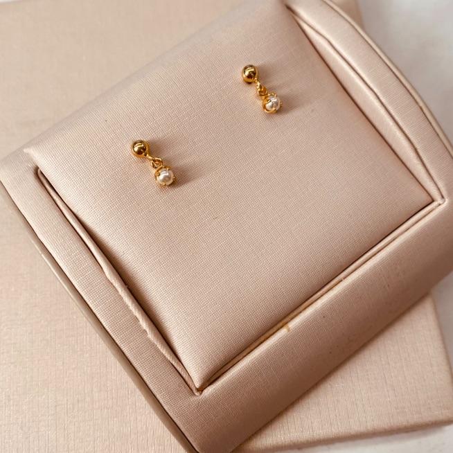 BR OURO BOLA E PEROLA INFANTIL