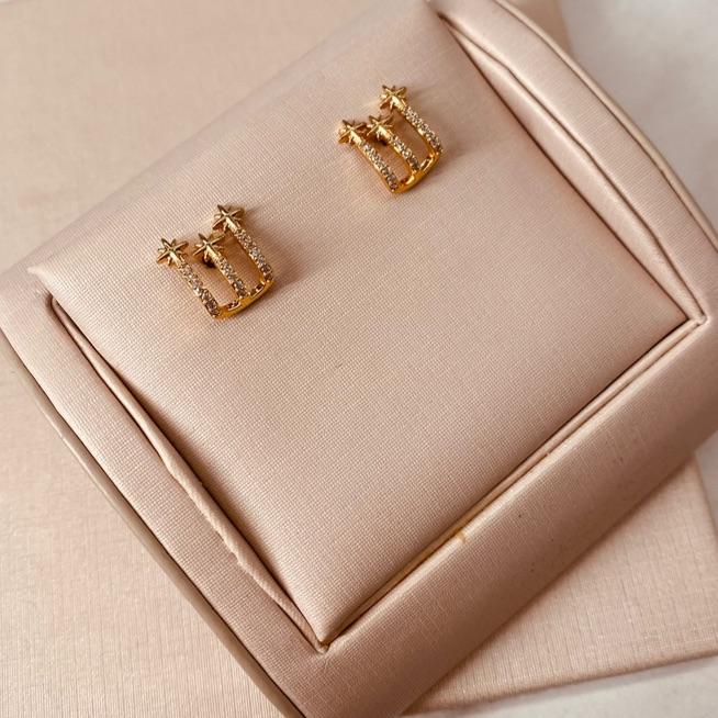 BR OURO EARJACKET 3 FIOS