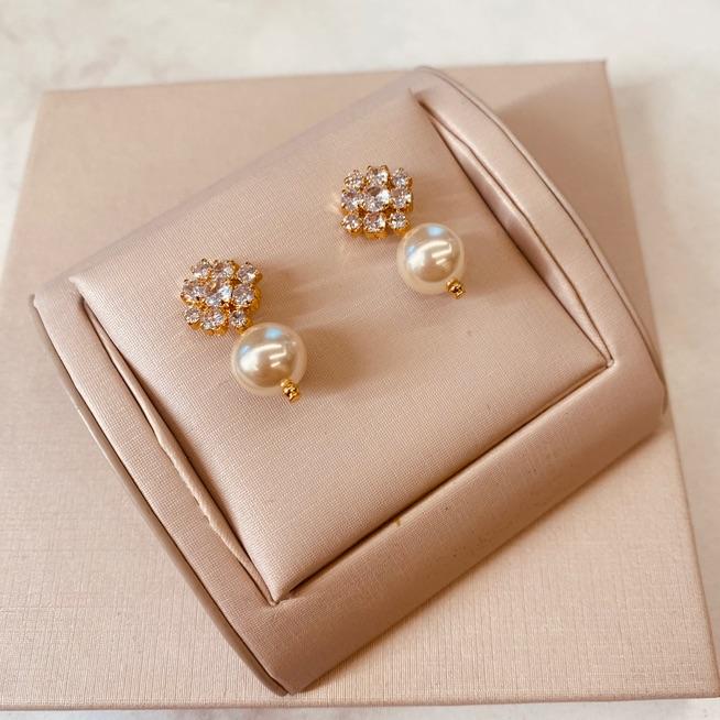 BR OURO PEROLA E ZIRCONIA