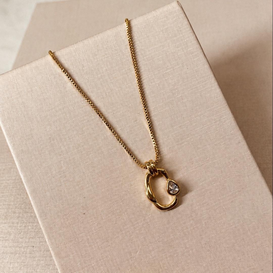 CL OURO CIRCULO GOTA P